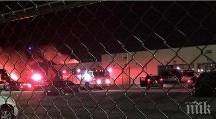 извънредно взрив разтърси автогара детройт видео