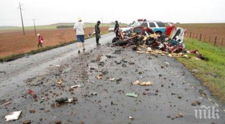 трагедия съпрузи загинаха тежка катастрофа петгодишното дете вървя километър пеша търсейки помощ