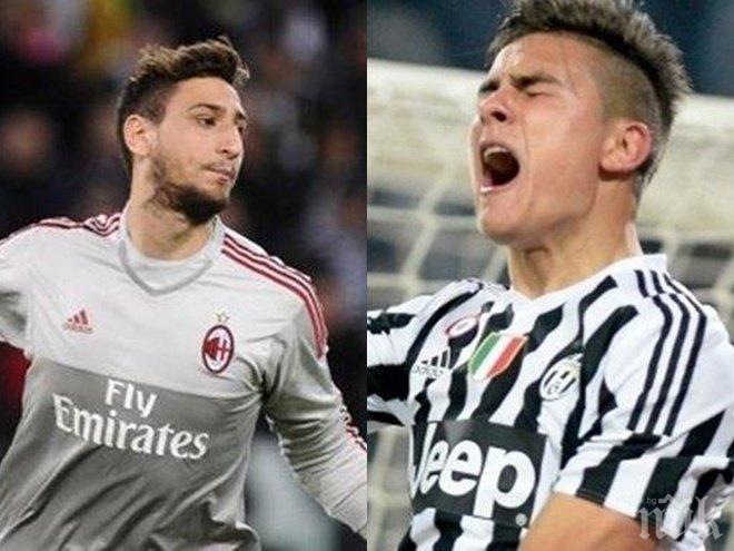 Ново мега дерби между Милан и Юве