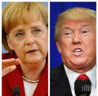 След критиките на Тръмп, Меркел обяви: Европейците държат съдбата в ръцете си