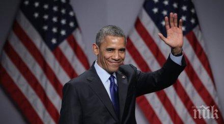 обама напуска белия дом одобрение