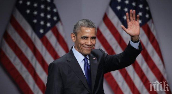 Обама напуска Белия дом с 58% одобрение