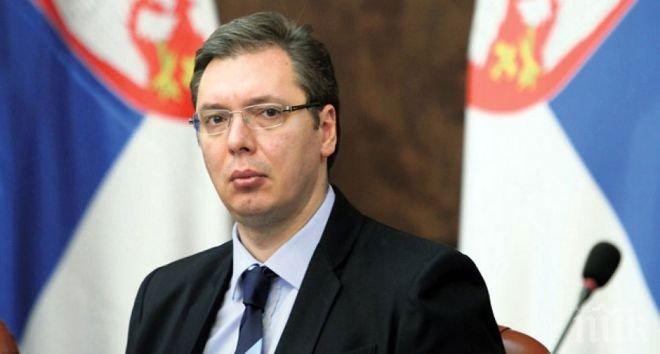 Вучич: Могерини призовава към успокояване на напрежението между Белград и Прищина