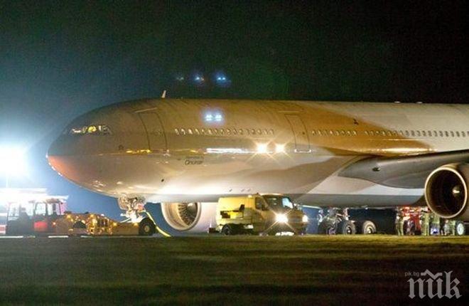 Бомбена заплаха! Германски пътнически самолет кацна принудително в Кувейт