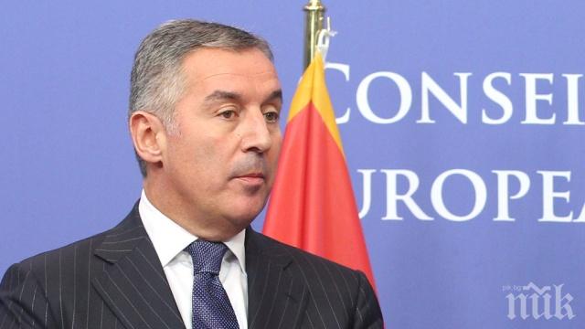 Президентът на Черна гора Мило Джуканович е заразен с коронавирус