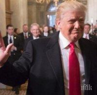 Тръмп раздаде първите заповеди! Новият президент работи сред нови златни завеси и брокатени кушетки за Белия дом