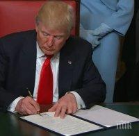 Първият указ, подписан от Доналд Тръмп, е за назначаването на новия шеф на Пентагона