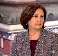 Бъчварова: Служебният кабинет не трябва да сменя областните шефове на МВР