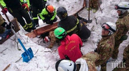 три деца извадени живи изпод развалините затрупания хотел италия