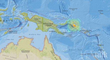 чутовен трус рихтер удари папуа нова гвинея