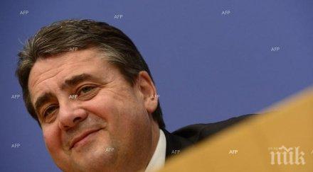 зигмар габриел критикува встъпителната реч новия американски президент