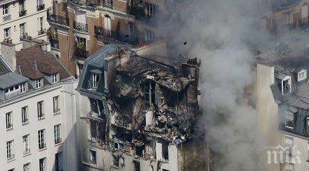 изтичане газ взриви сграда парижко предградие