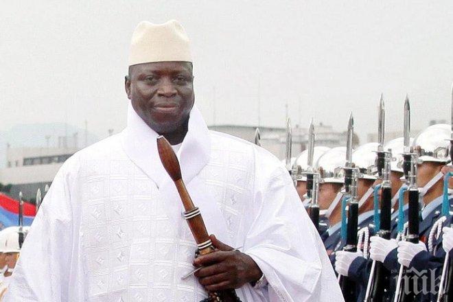 Яя Джаме ще се оттегли и ще напусне Гамбия, заяви новият президент

