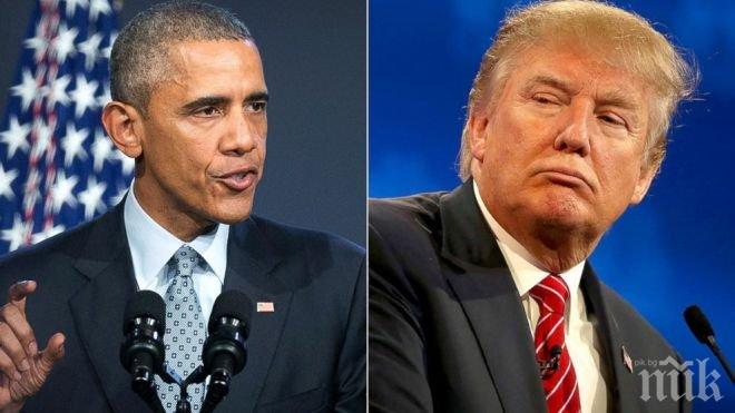 МИСТЕРИЯ! Обама с тайно послание към Тръмп в Овалния кабинет