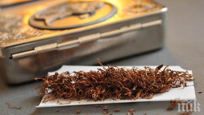 Митничари спипаха над половин тон контрабанден тютюн