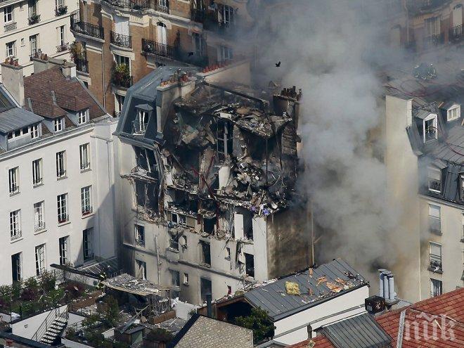 Изтичане на газ взриви сграда в парижко предградие