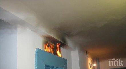 трагедия мъж изгоря жив асансьор