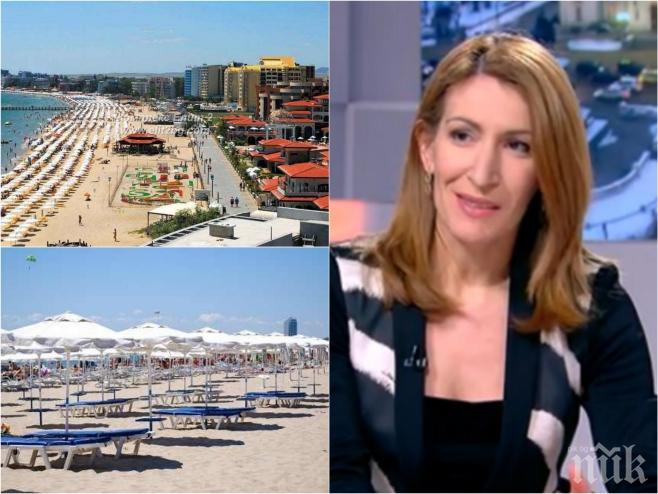 Министърът на туризма разкри колко ще плащаме за чадъри през лятото! Най-евтиният ще е... 36 стотинки