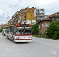 Тролейбусните жици на Велико Търново отиват за вторични суровини