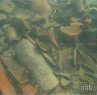 НАХОДКА! Археолози откриха потънал римски кораб на 1800 години