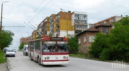 тролейбусните жици велико търново отиват вторични суровини