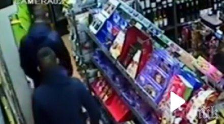 екшън пловдив седем камери заснели обира маскираните нападатели видео