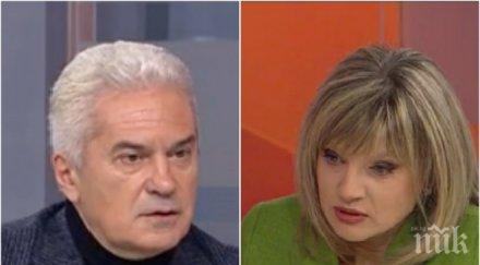 екшън ефир волен сидеров подхвана водеща вратата каните раданкъневци лидерът атака хвърли бомба политическата кариера