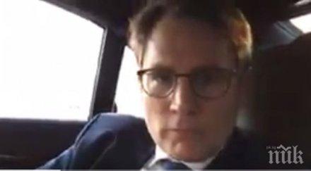 дания министър сам поиска полицията глобят шофирал без колан