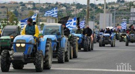 протестите фермерите гърция продължиха национална магистрала