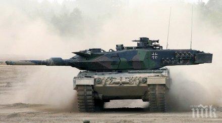 терористите сирия развенчаха мита неуязвимостта танковете леопард