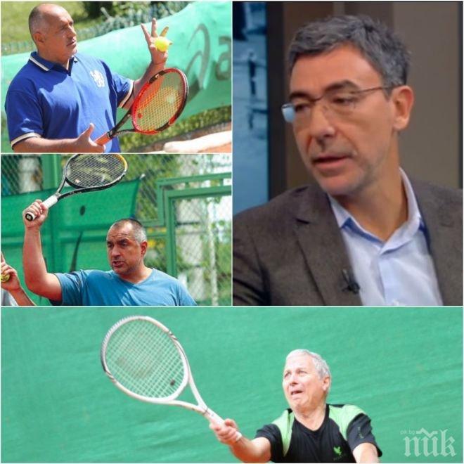 ФАКТИТЕ ГОВОРЯТ! Даниел Вълчев призна: Борисов е по-добър и от мен, и от Герджиков, бие ни на тенис