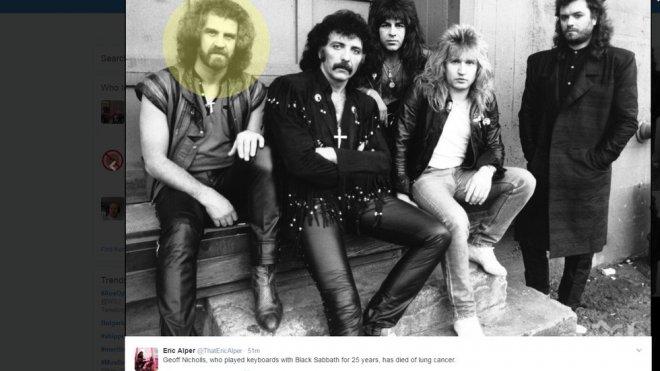 Скръбна вест! Почина кийбордистът на Блек Сабат
