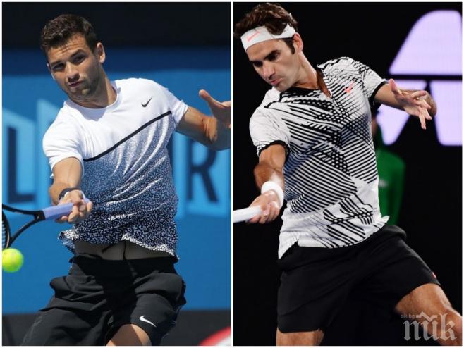 ИЗВЪНРЕДНО ОТ МЕЛБЪРН! Федерер с изключителни думи за Гришо - ето какво каза Маестрото