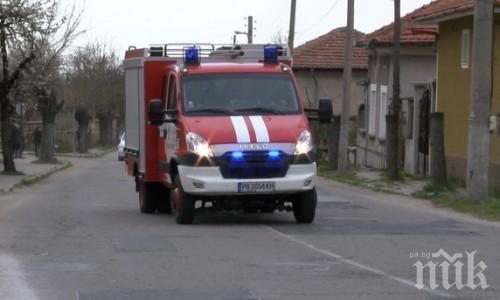 ОГНЕН АД! Пожар уби старец в Тутракан