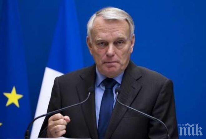 Френският външен министър обяви приемането на бежанците за дълг