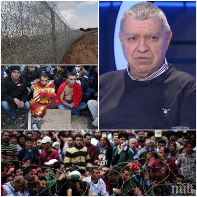 ОПАСНА ПРОГНОЗА! Проф. Михаил Константинов: Турция ще ни пусне възпитателно, като лека инжекция, 20 хиляди мигранти!