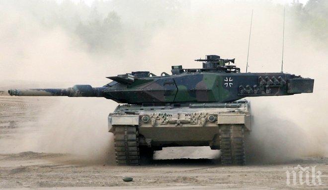 Терористите в Сирия развенчаха мита за неуязвимостта на танковете „Леопард”