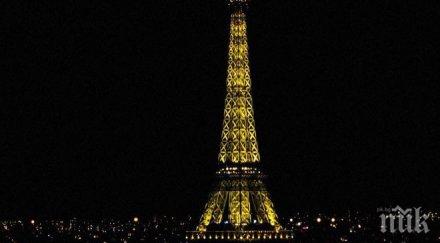 айфеловата кула остана тъмно заради атентата квебек