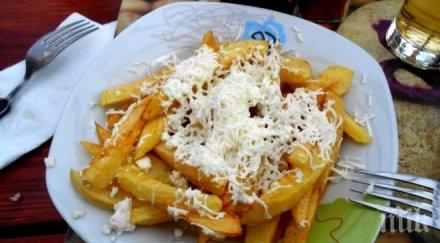златни ядем скъпите пържени картофи целия вижте