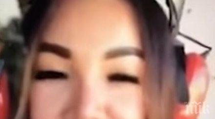 минута гибелта момиче публикува клип разбил австралия самолет видео