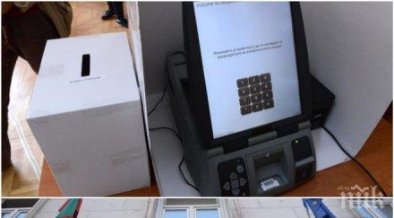 окончателно вас реши машини гласуване всяка секция