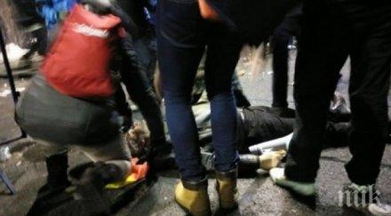 сблъсъци протестиращи полиция румъния