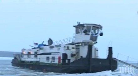 сериозни затруднения фирми отчитат огромни загуби заради замръзналия дунав