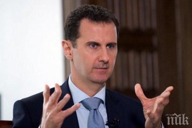 ИЗВЪНРЕДНО! Сирийското правителство опроверга слуховете, че Асад е убит или е получил инсулт