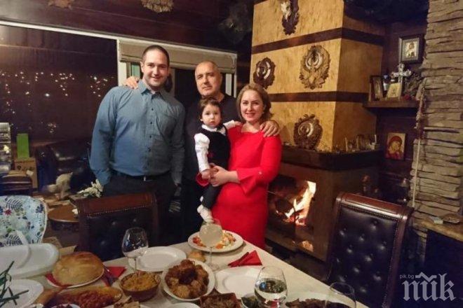 САМО В ПИК И РЕТРО! Внучето на Борисов празнува първи рожден ден -  бабата на малкия Бойко кацна от САЩ за тържеството