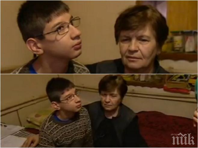 ЩАСТЛИВА РАЗВРЪЗКА! Доброто победи! Бабата на Любчо ще получи социални помощи за отглеждането на момчето, пострадало жестоко в катастрофа 