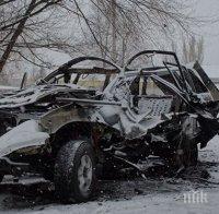АТЕНТАТ! Взривиха в колата му шефа на милицията в Луганската република