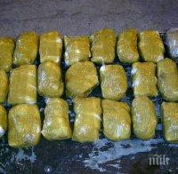 Наши митничари спипаха 54 кг. хероин, предназначен за Западна Европа