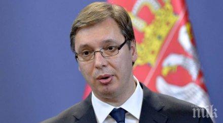 вучич разби сърбите косово готви проникване вие бъдете спокойни