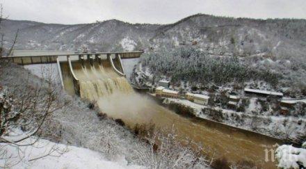горещо пик чака нов воден язовира рискови голямото топене снега